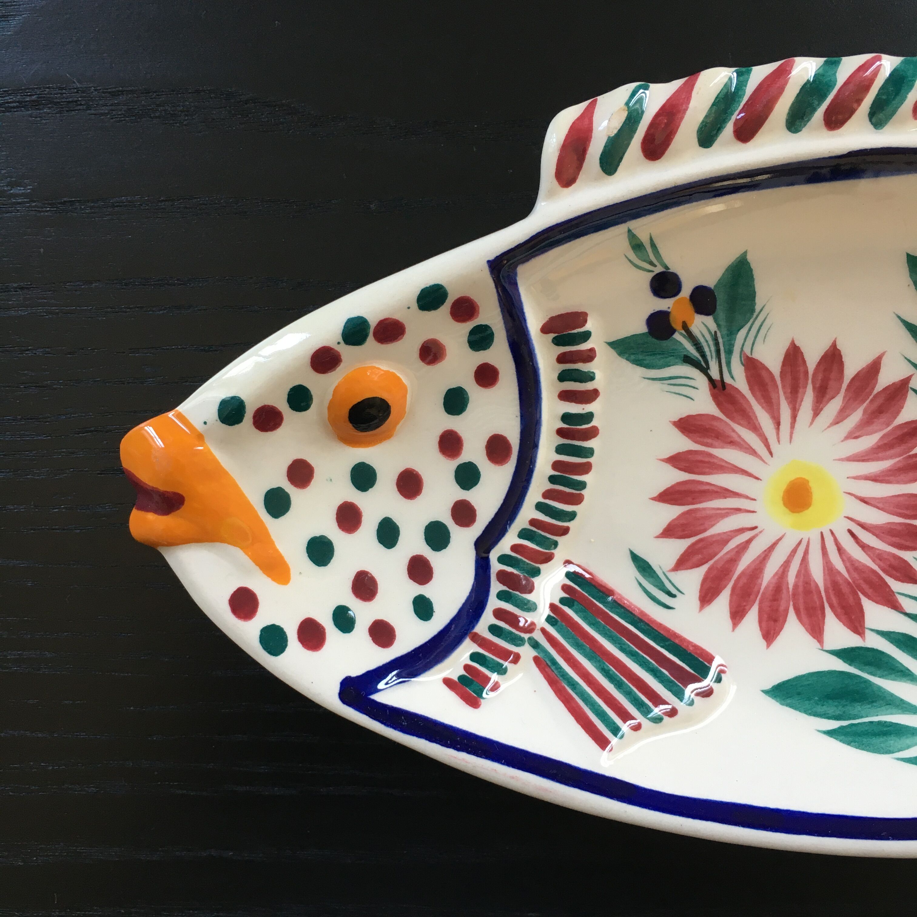 Fish dish HB Quimper