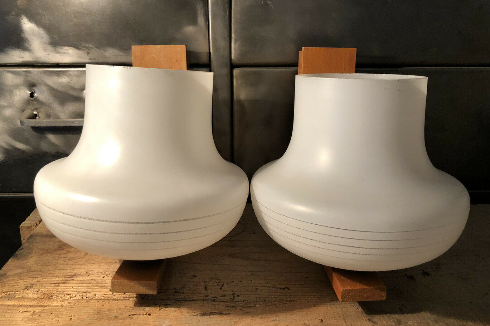 Pair of wall lamps
