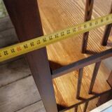 Larch wood bookcase, 1970´s, Czechoslovakia