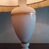 Alabaster foot lamp