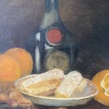 Nature morte aux fruits de la fin du XIXème siècle