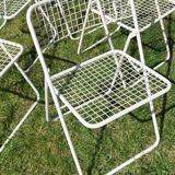 5 folding chairs Ted Net Niels Gammelgaard Ikea 1970