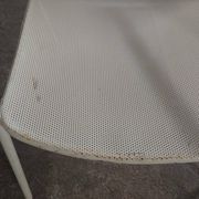 Fauteuil en métal de jardin vintage