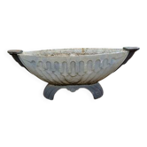 Jardinière art déco fonte émaillée