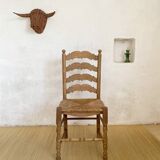 Pair of antique Provencal chairs