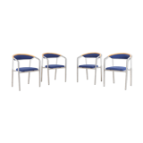 Set of 4 Henrik Tengler chairs 'Chairman' by Hansen & Sorensen Denmark