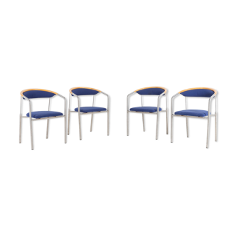 Set de 4 chaises Henrik Tengler 'Chairman' par Hansen & Sorensen Danemark