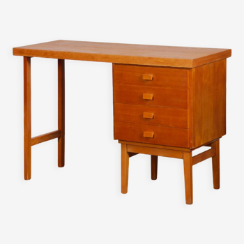 Bureau vintage en bois datant des années 1970