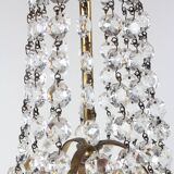 Hot air balloon chandelier with tassels