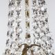 Hot air balloon chandelier with tassels