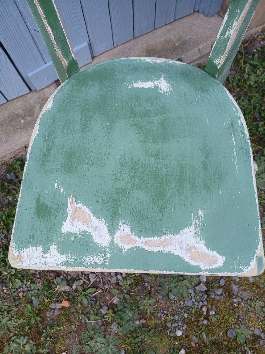 Antique bistro chair