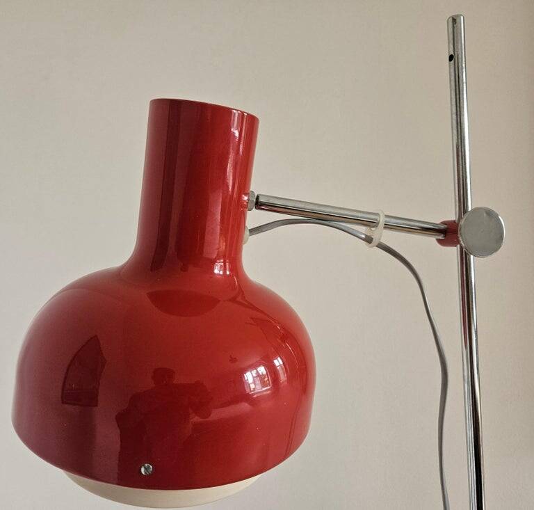 Mid Century Floor Adjiustable Lamp Napako, Josef Hurka, 1970s