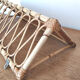 Rattan shelf from the 1960