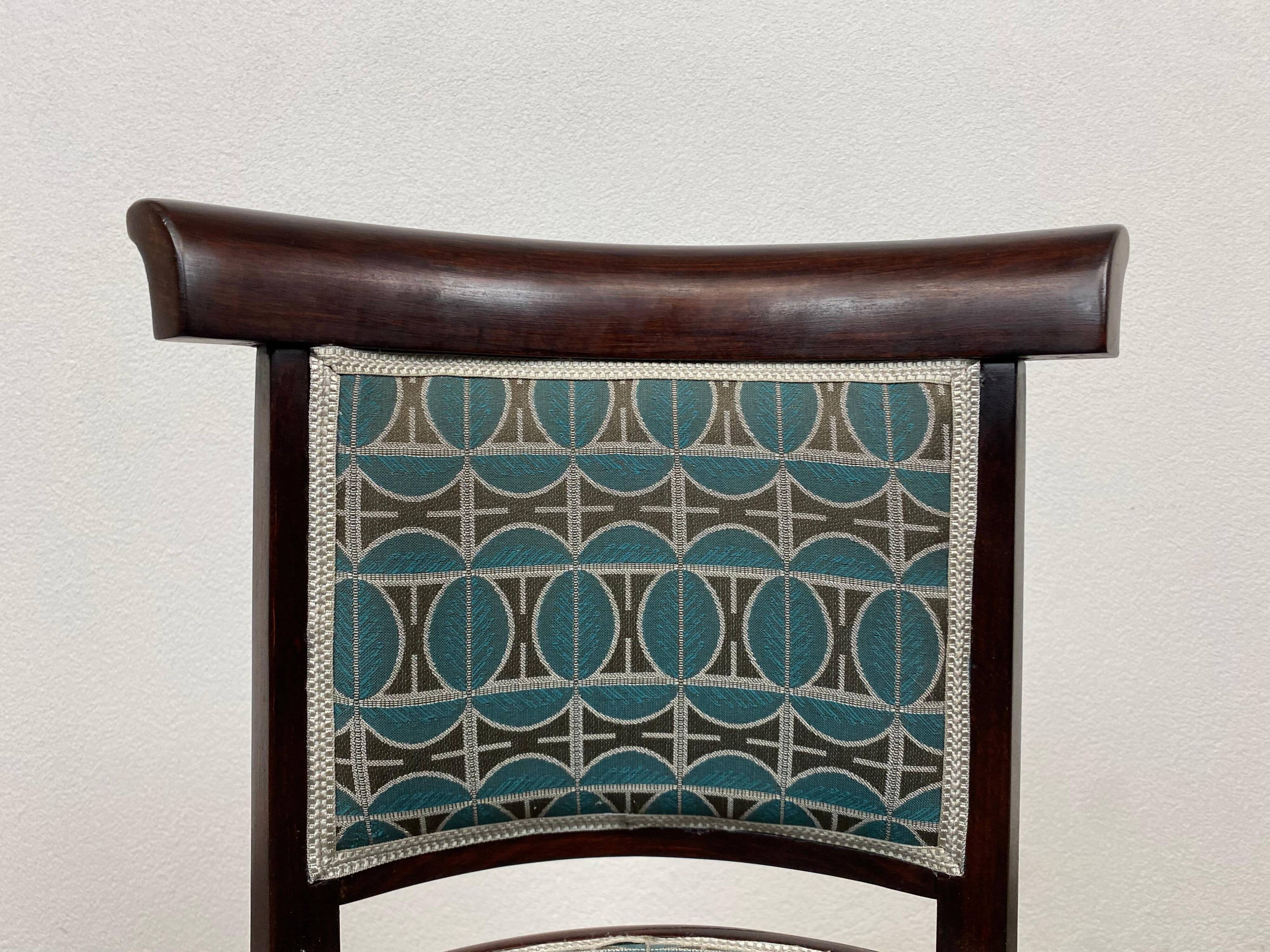 Armchair pair no. 423 by Josef Hoffmann for J&J Kohn