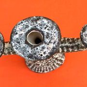 1960s Pair of Ceramic Candlesticks