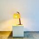 Hemp String & Teak Wood Table Lamp By Ib Fabiansen For Fog & Mørup, Denmark 1950S