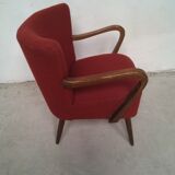 Red cocktail chair