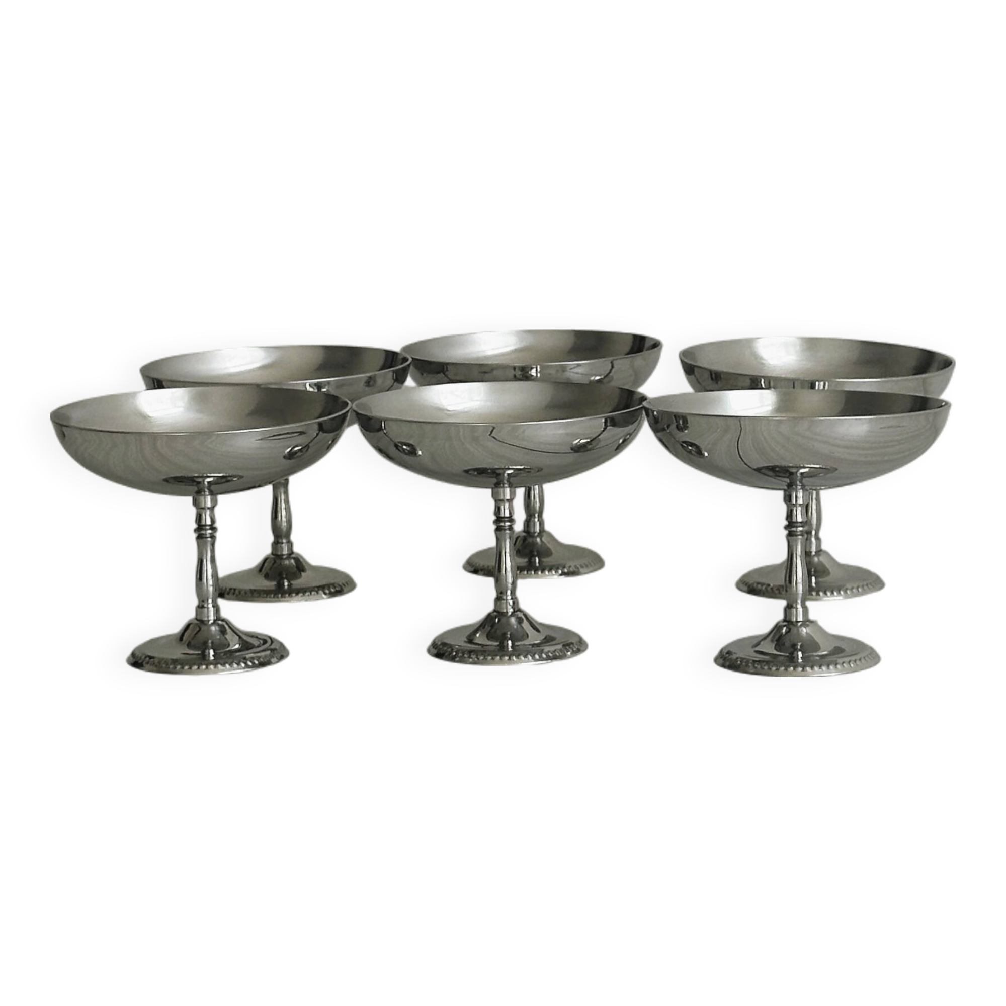 Lot de 6 coupelles à glace