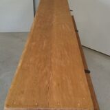 Old wooden workshop furniture