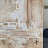 Abstract painting table