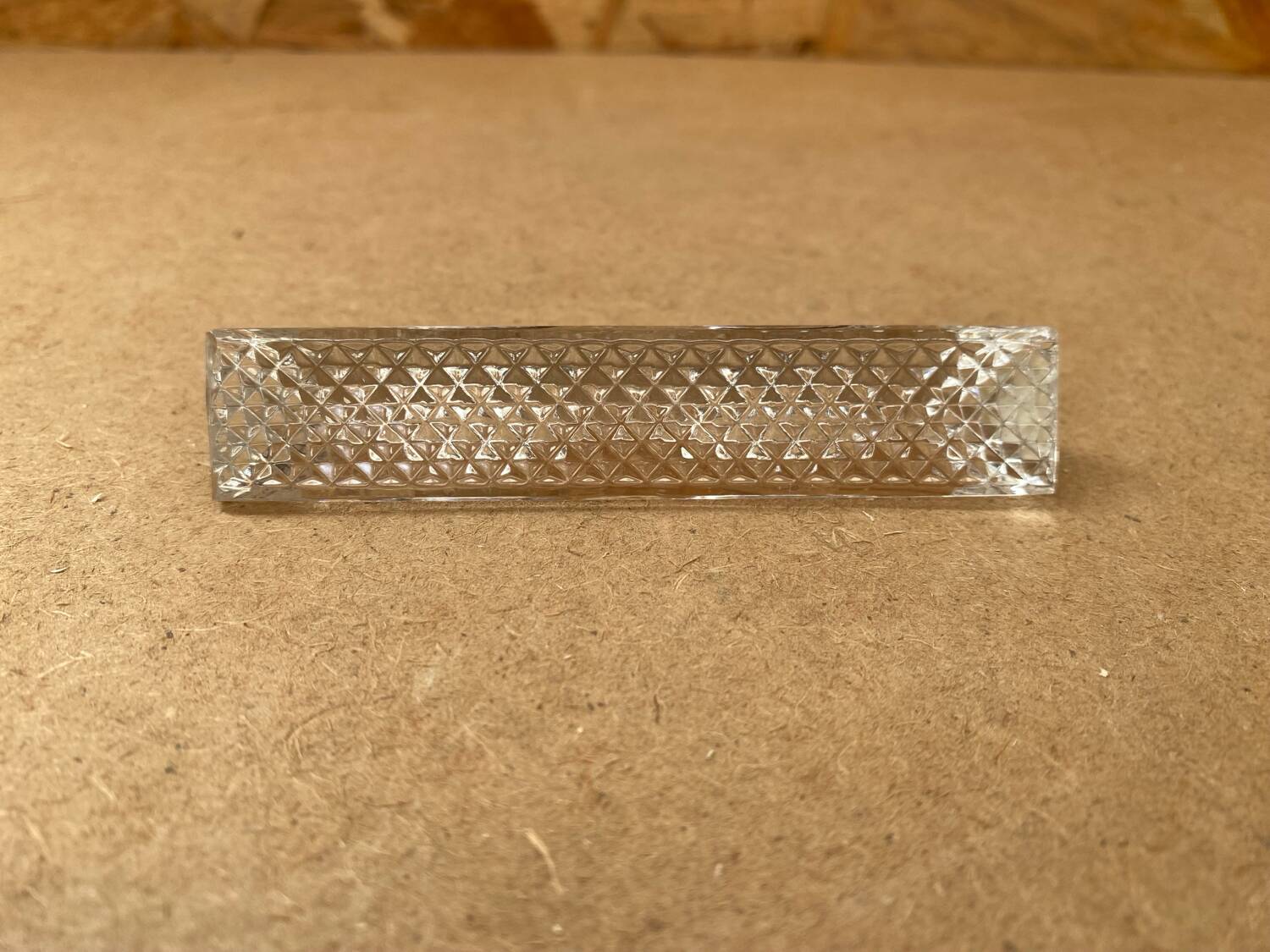 Antique set of 12 crystal knife holders art table kitchen vintage