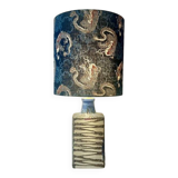 Exceptional floor lamp in Scheurich fireplace vase.