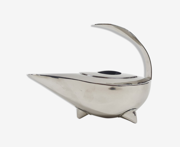 Théière Bodum en métal « lampe génie, Naoko » Carsten Jorgesen, Danemark des années 1980