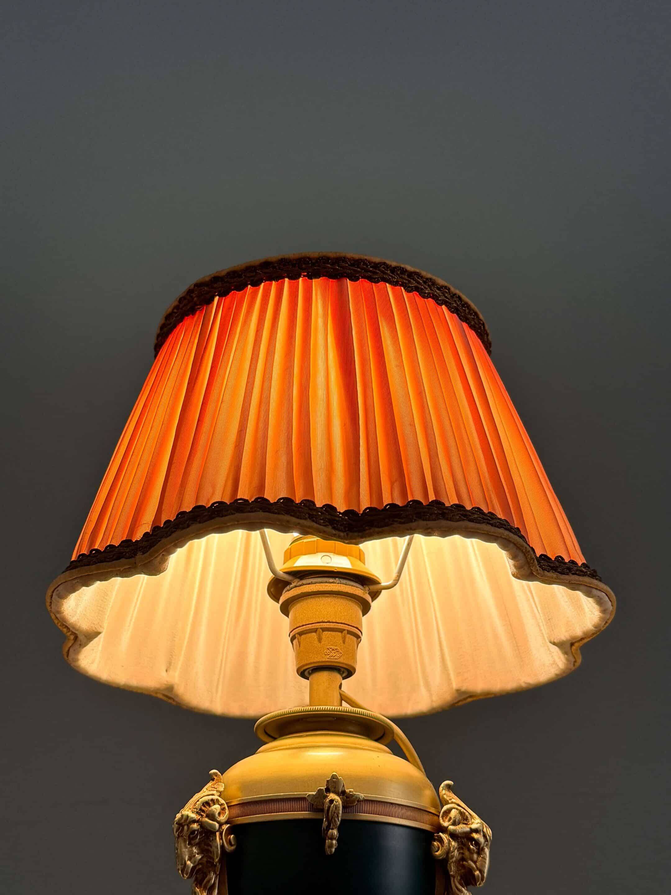 19th-century cassolette lamp