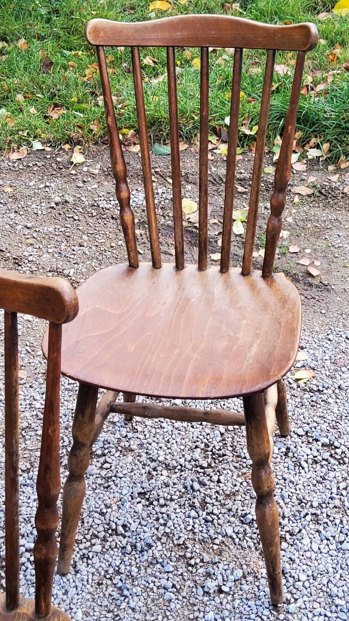 Set de 6 chaises de bistrot Baumann vintage des années 60