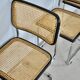 Series of 4 chairs B32 by Marcel Breuer