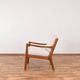 Danish Teak Senator Lounge Chair by Ole Wanscher for France & Son, 1960s.