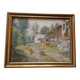 WATERCOLOR 1907 by Albert GYSEL Farm at LA MOTTE AU BOIS towards the North BOURRE