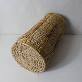 Porte parapluie en rotin vintage