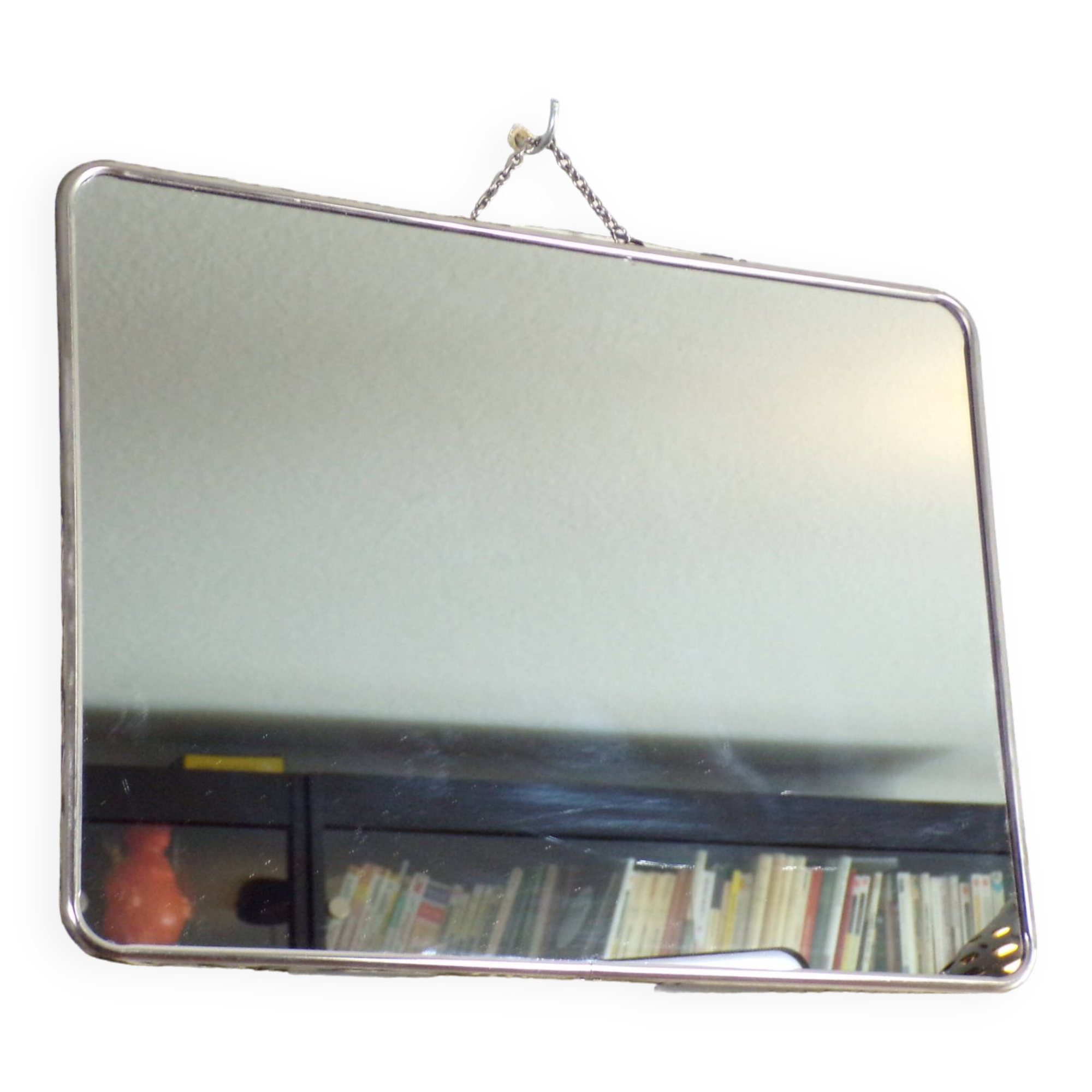 Miroir de barbier horizontal