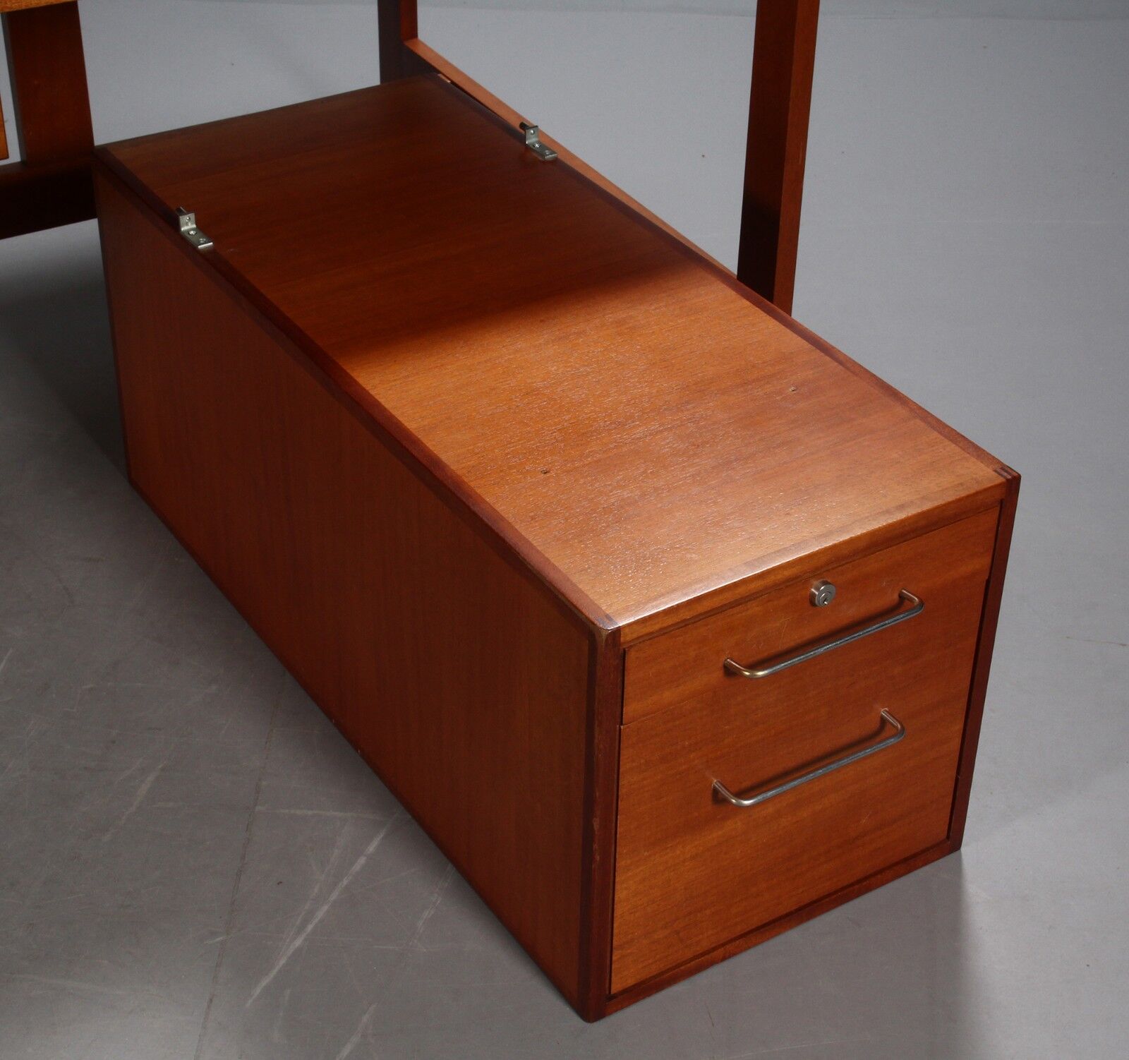 Danish midcentury writing desk by Henning Jensen & Torben Valeur