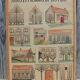 Antique painting of walls and picnons of report handmade garden