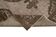 Hand-knotted carved anatolian 1980s 214 cm x 318 cm brown rug