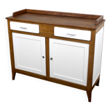 Parisian buffet wood kitchen