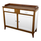 Parisian buffet wood kitchen