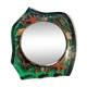 Miroir sur support résine avec inclusion