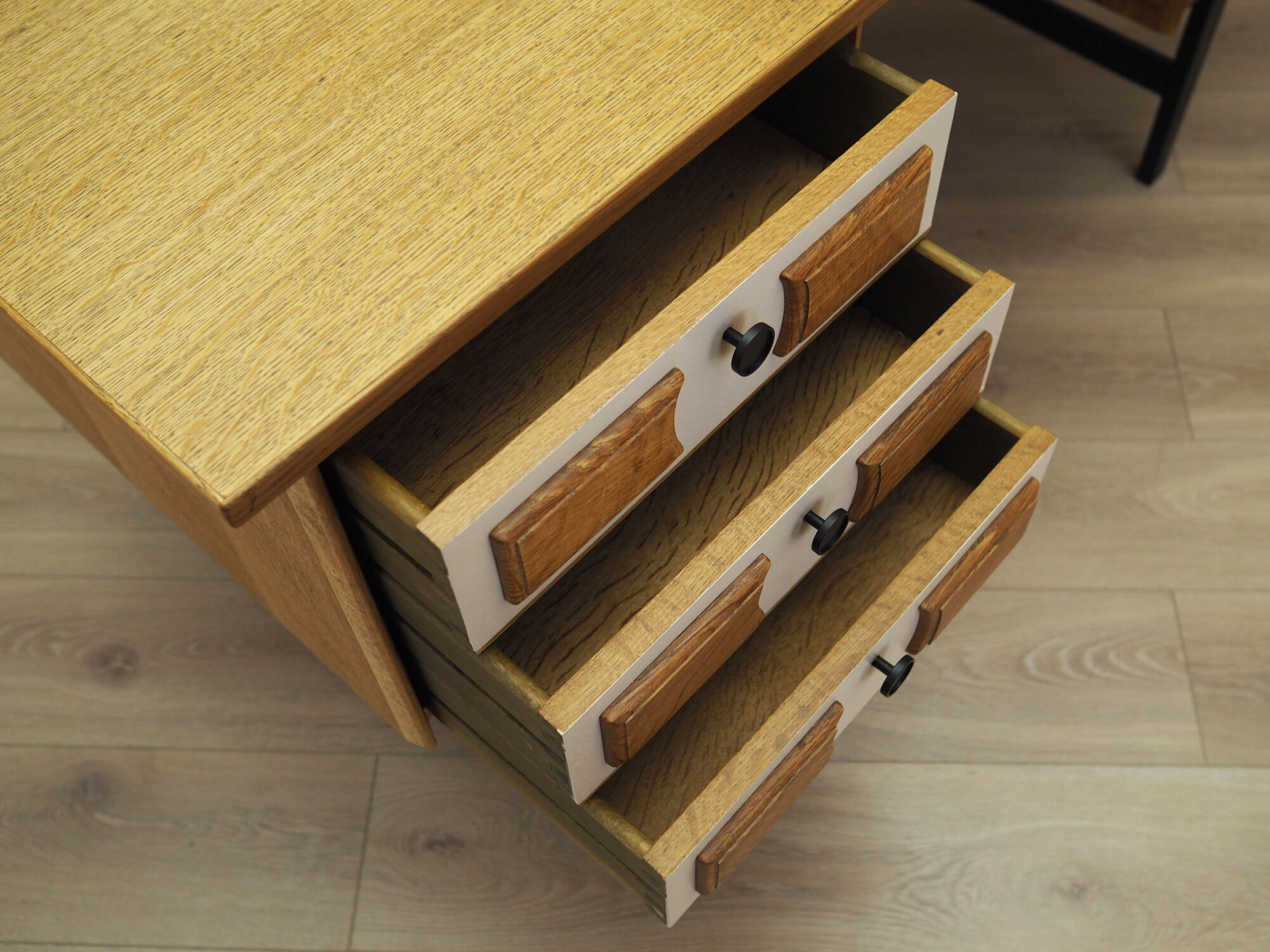 Oak desk, Danish design, 1960s, Denmark