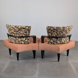 Pair of Esprit Modular Lounge Chairs by Brunati & Zerbaro, 1980s