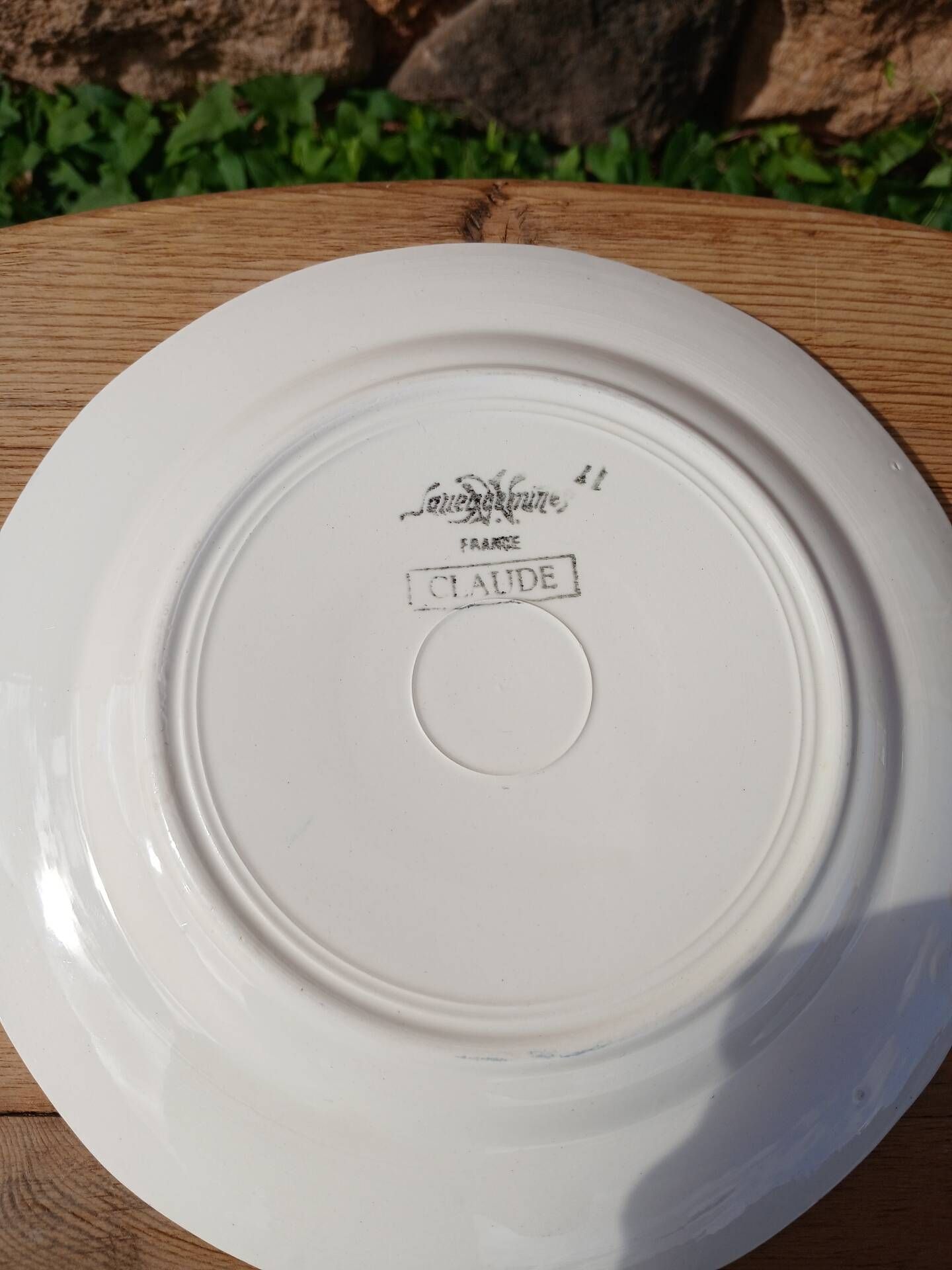 10 assiettes à dessert anciennes dépareillées 