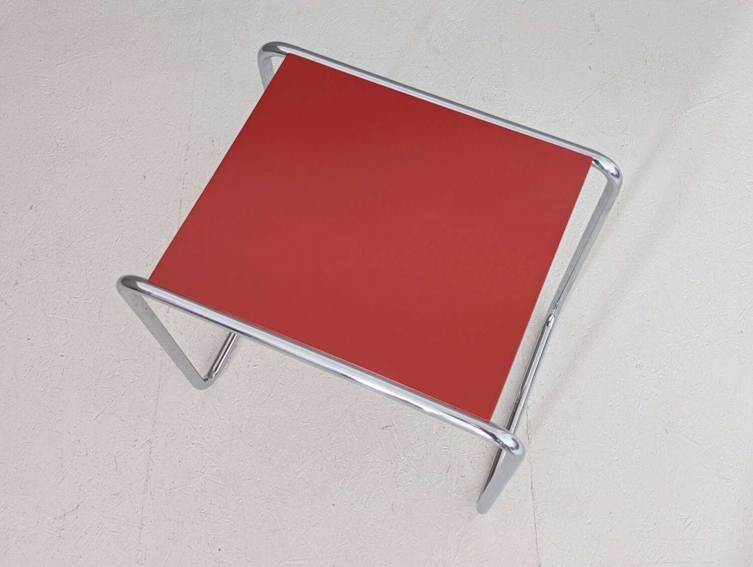 Table Thonet B9/b en acier tubulaire, conçue par Marcel Breuer, années 1930