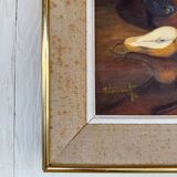 Still life with flowers and fruits