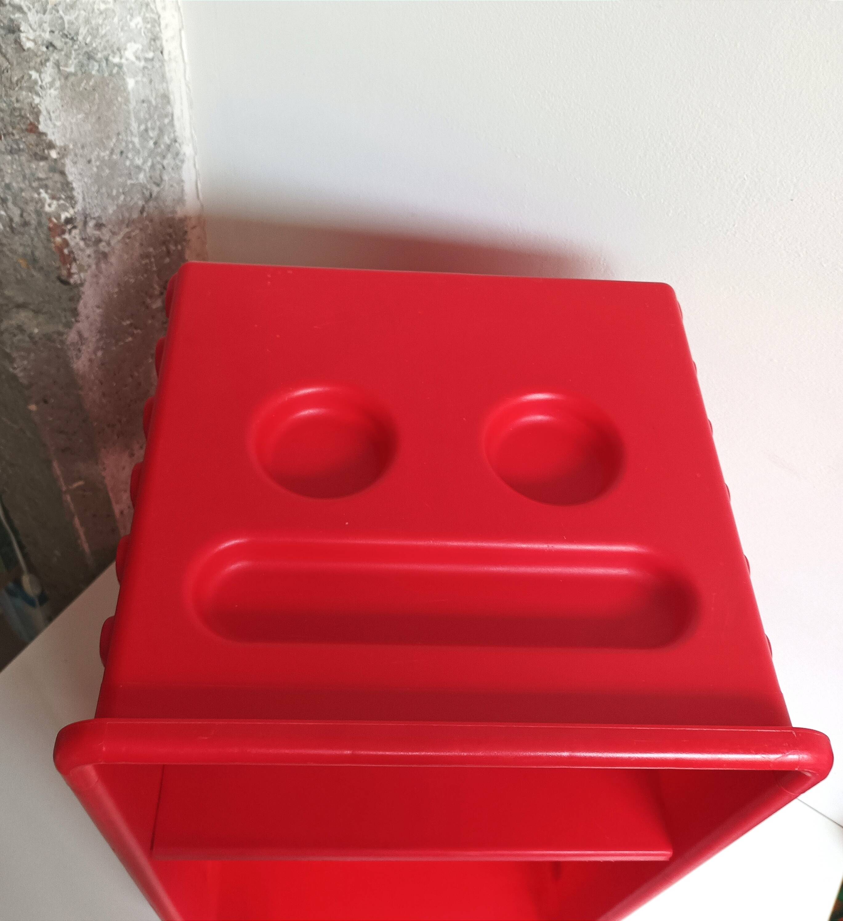 Vintage Ikea Hagberg trolley on wheels