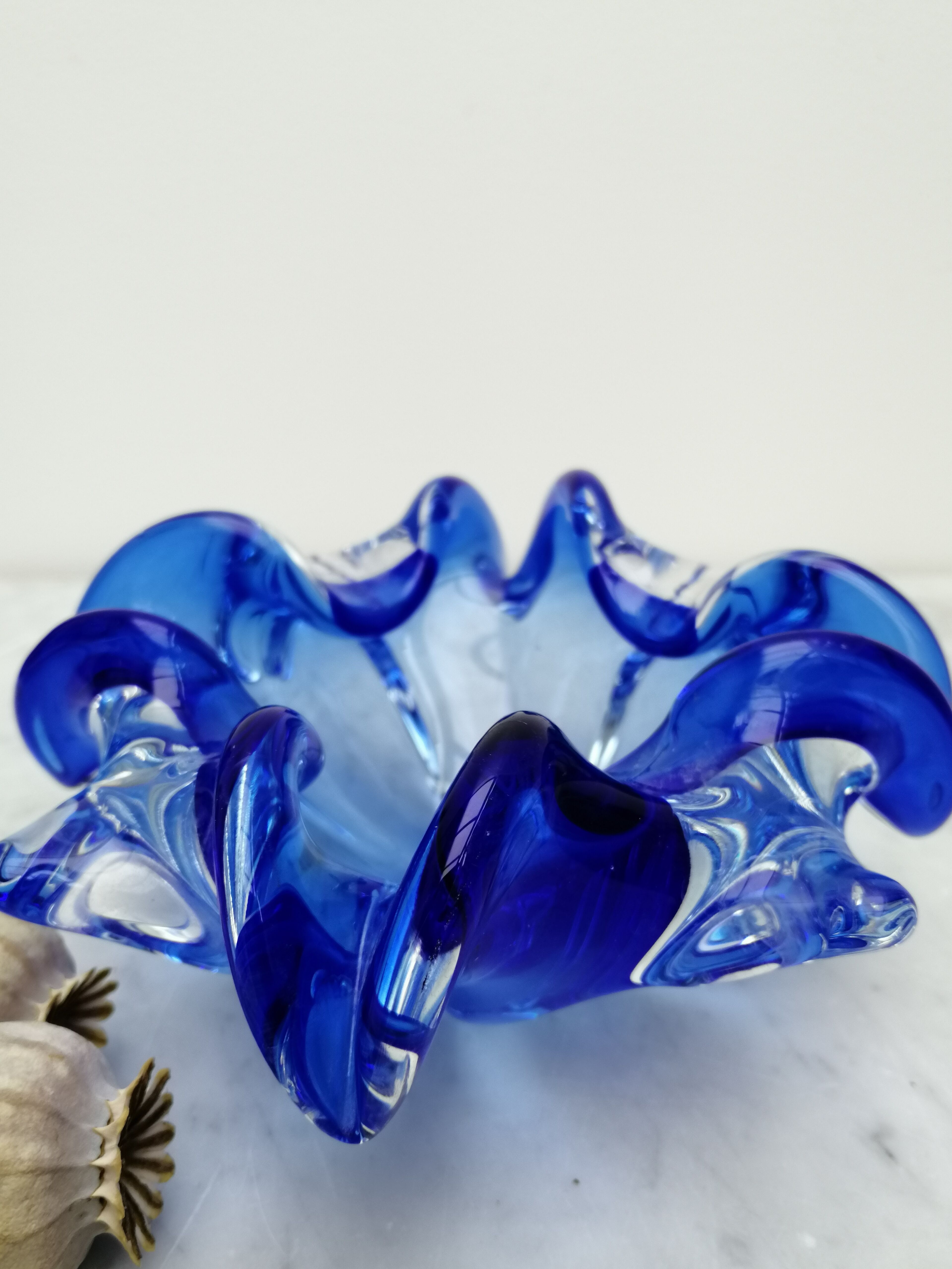 Empty Murano glass pocket