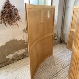 Large curved beech screen from the 80s