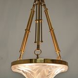 Art Deco style basin chandelier circa 1950