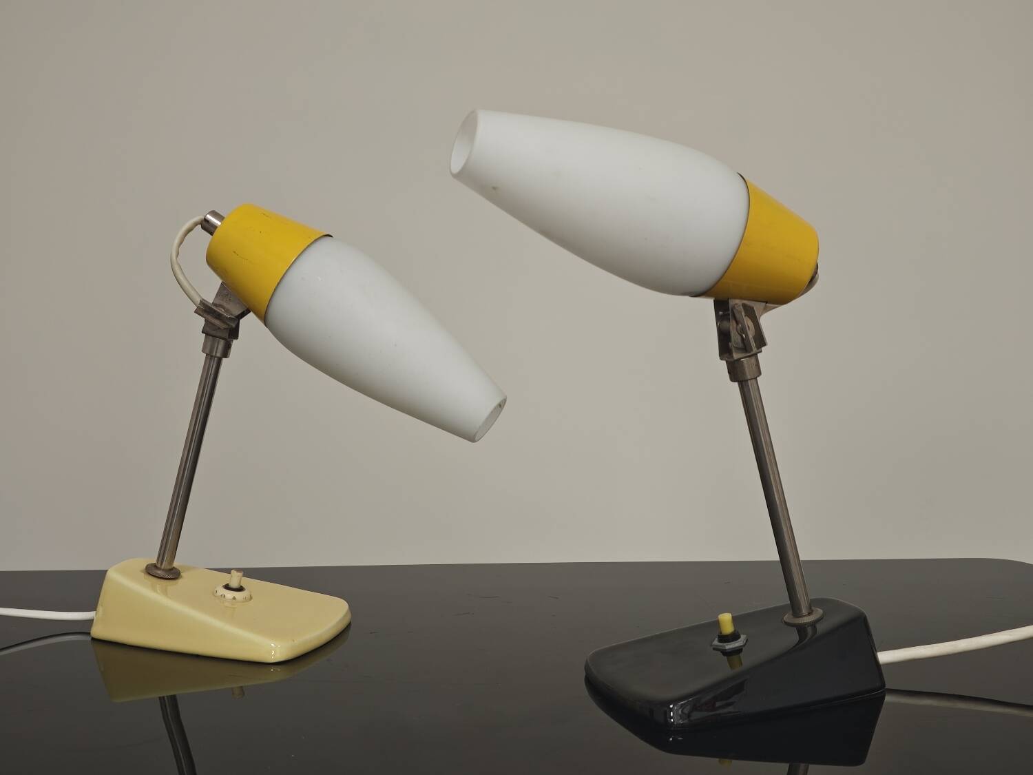 Ceramic table lamp by Jaroslav Anyz for Kamenicky Senov 1956